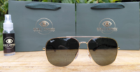 Ray-Ban RB 3683 001/31 &ndash; Goud met G-15 Groene Lens